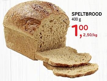 Promoties Speltbrood - Huismerk - Alvo - Geldig van 11/09/2019 tot 24/09/2019 bij Alvo