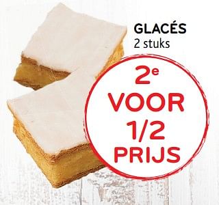 Promoties Glacés 2e voor 1-2 prijs - Huismerk - Alvo - Geldig van 11/09/2019 tot 24/09/2019 bij Alvo