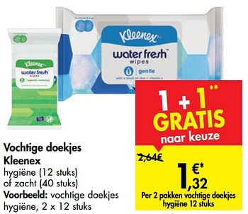 Promoties Vochtige doekjes kleenex vochtige doekjes hygiëne - Kleenex - Geldig van 04/09/2019 tot 16/09/2019 bij Carrefour