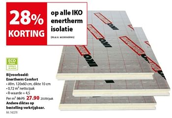 Promoties Enertherm comfort - Enertherm - Geldig van 04/09/2019 tot 17/09/2019 bij Gamma
