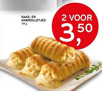 Promoties Kaas- en hamrolletjes - Huismerk - C&B - Geldig van 04/09/2019 tot 17/09/2019 bij C&B