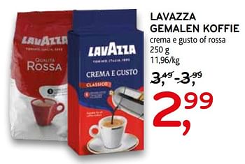 Promotions Lavazza gemalen koffie - Lavazza - Valide de 04/09/2019 à 17/09/2019 chez C&B