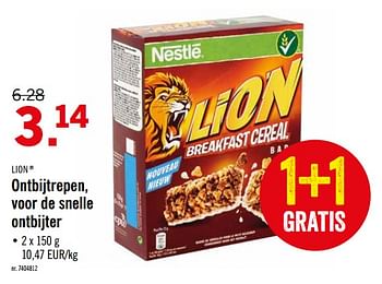 Promoties Ontbijtrepen, voor de snelle ontbijter - Nestlé - Geldig van 16/09/2019 tot 21/09/2019 bij Lidl