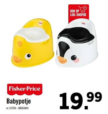 Promotions Babypotje - Fisher-Price - Valide de 16/09/2019 à 21/09/2019 chez Lidl