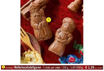 Promoties Melkchocoladefiguren - Favorina - Geldig van 16/09/2019 tot 21/09/2019 bij Lidl