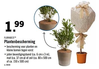 Promoties Plantenbescherming - Huismerk - Lidl - Geldig van 16/09/2019 tot 21/09/2019 bij Lidl