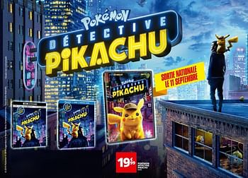 Pokemon Pokemon Detective Pikachu Dvd En Promotion Chez Auchan Ronq