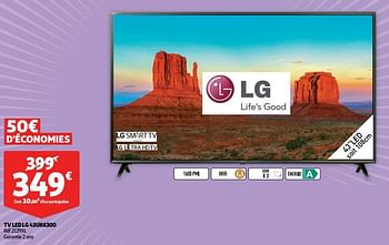 Promoties Tv led lg 43uk6300 - LG - Geldig van 11/09/2019 tot 17/09/2019 bij Auchan