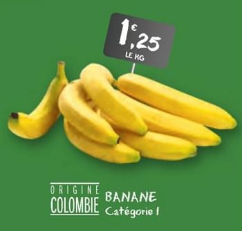 Promotions Banane - Produit Maison - G20 - Valide de 11/09/2019 à 22/09/2019 chez G20