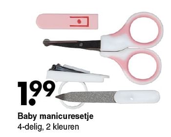 Promoties Baby manicuresetje - Huismerk - Wibra - Geldig van 09/09/2019 tot 22/09/2019 bij Wibra
