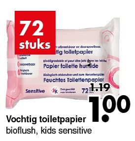 Promoties Vochtig toiletpapier - Huismerk - Wibra - Geldig van 09/09/2019 tot 22/09/2019 bij Wibra