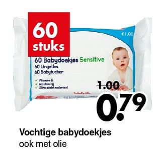 Promoties Vochtige babydoekjes - Huismerk - Wibra - Geldig van 09/09/2019 tot 22/09/2019 bij Wibra