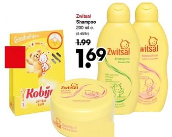 Promoties Zwitsàl shampoo - Zwitsal - Geldig van 09/09/2019 tot 22/09/2019 bij Wibra
