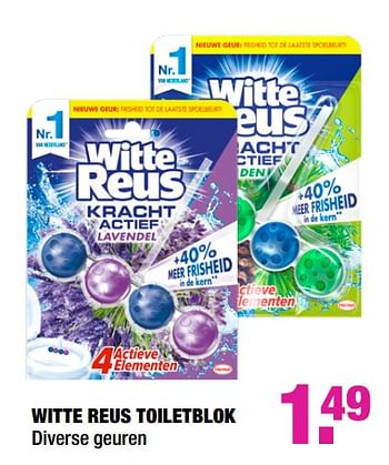 Promoties Witte reus toiletblok - Reus - Geldig van 09/09/2019 tot 22/09/2019 bij Big Bazar