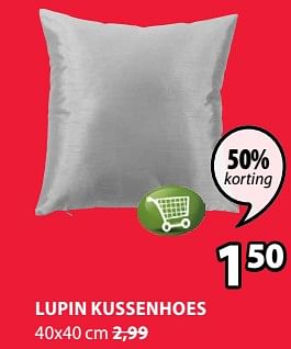 Promoties Lupin kussenhoes - Huismerk - Jysk - Geldig van 09/09/2019 tot 22/09/2019 bij Jysk