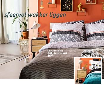 Promoties La maison reve dekbedovertrekset - Huismerk - Action - Geldig van 11/09/2019 tot 17/09/2019 bij Action