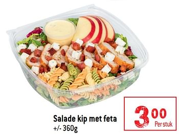 Promoties Salade kip met feta - Huismerk - Buurtslagers - Geldig van 11/09/2019 tot 17/09/2019 bij Smatch