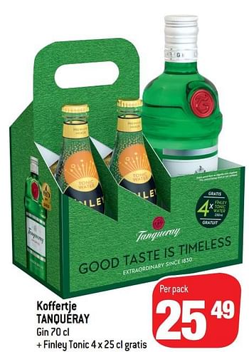 Promotions Koffertje tanqueray - Tanqueray - Valide de 11/09/2019 à 17/09/2019 chez Match