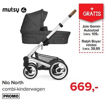 Promoties Nio north - Mutsy - Geldig van 02/09/2019 tot 28/09/2019 bij Baby-Dump