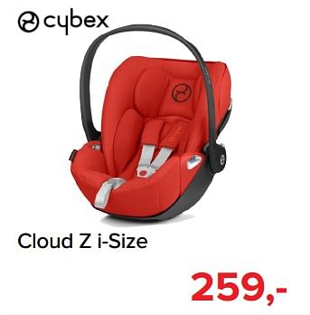 Promoties Cloud z i-size - Cybex - Geldig van 02/09/2019 tot 28/09/2019 bij Baby-Dump
