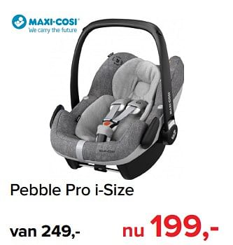 Promotions Pebble pro i-size - Maxi-cosi - Valide de 02/09/2019 à 28/09/2019 chez Baby-Dump