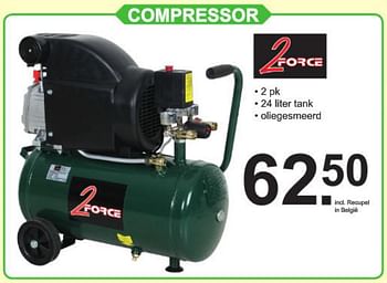 Promoties 2force compressor - 2Force - Geldig van 09/09/2019 tot 28/09/2019 bij Van Cranenbroek