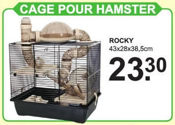 Promoties Cage pour hamster - Huismerk - Van Cranenbroek - Geldig van 09/09/2019 tot 28/09/2019 bij Van Cranenbroek