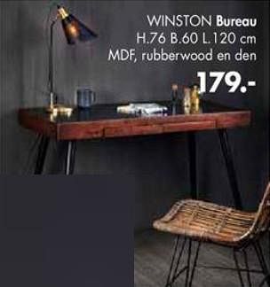Promoties Winston bureau - Huismerk - Casa - Geldig van 06/08/2019 tot 29/09/2019 bij Casa