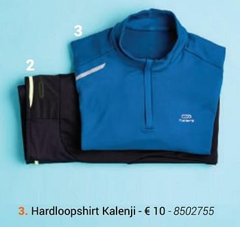 Promoties . hardloopshirt kalenji - Kalenji - Geldig van 01/09/2019 tot 30/09/2019 bij Decathlon