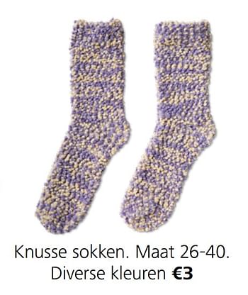 Promoties Knusse sokken - Huismerk - Flying Tiger Copenhagen - Geldig van 30/08/2019 tot 26/09/2019 bij Flying Tiger Copenhagen
