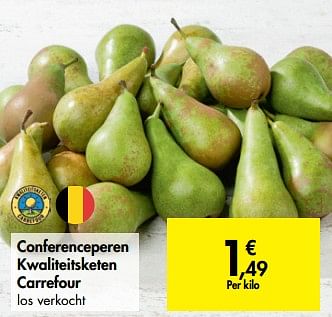 Promoties Conferenceperen kwaliteitsketen carrefour - Huismerk - Carrefour  - Geldig van 11/09/2019 tot 16/09/2019 bij Carrefour