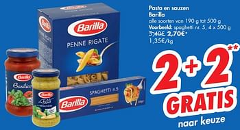 Promoties Pasta en sauzen barilla spaghetti - Barilla - Geldig van 11/09/2019 tot 16/09/2019 bij Carrefour