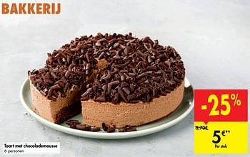Promoties Taart met chocolademousse - Huismerk - Carrefour  - Geldig van 11/09/2019 tot 16/09/2019 bij Carrefour
