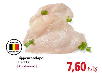 Promoties Kippenescalope - Huismerk - Colruyt - Geldig van 11/09/2019 tot 24/09/2019 bij Colruyt