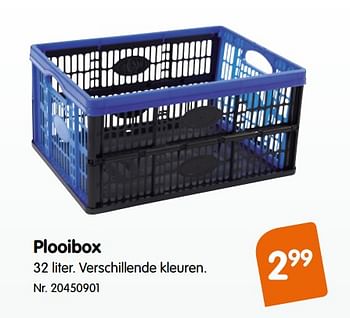 Promoties Plooibox - Huismerk - Fun - Geldig van 04/09/2019 tot 01/10/2019 bij Fun