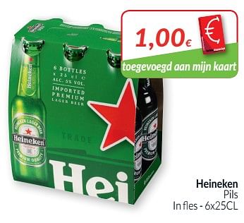 Promotions Heineken pils - Heineken - Valide de 01/09/2019 à 30/09/2019 chez Intermarche