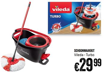 Promotions Schoonmaakkit vileda - turbo - Vileda - Valide de 12/09/2019 à 18/09/2019 chez Delhaize
