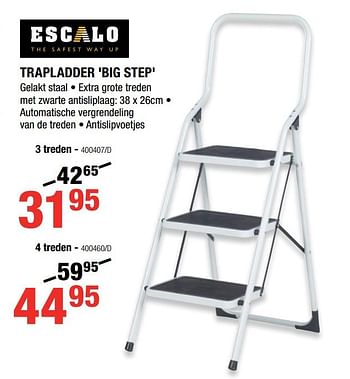 Promotions Trapladder big step - Escalo - Valide de 05/09/2019 à 22/09/2019 chez HandyHome