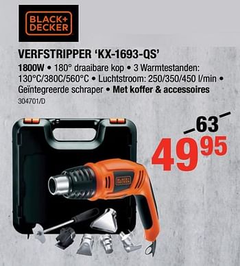 Promotions Black + decker verfstripper kx-1693-q - Black & Descker - Valide de 05/09/2019 à 22/09/2019 chez HandyHome