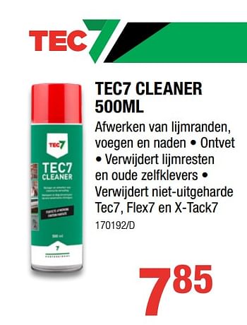 Promoties Tec7 cleaner - Tec 7 - Geldig van 05/09/2019 tot 22/09/2019 bij HandyHome