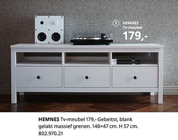 - Ikea Hemnes tvmeubel - Promotie bij Ikea