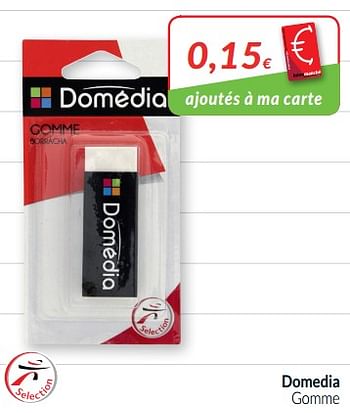 Promotions Domedia gomme - Domédia - Valide de 01/09/2019 à 30/09/2019 chez Intermarche