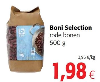 Promoties Boni selection rode bonen - Boni - Geldig van 11/09/2019 tot 24/09/2019 bij Colruyt