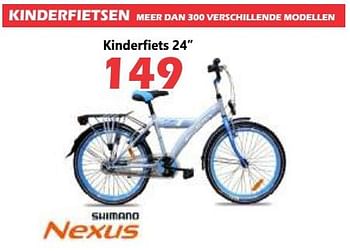Promoties Kinderfiets 24 - Nexus - Geldig van 06/09/2019 tot 23/09/2019 bij Itek