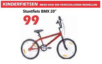 Promoties Stuntfiets bmx 20`` - Huismerk - Itek - Geldig van 06/09/2019 tot 23/09/2019 bij Itek
