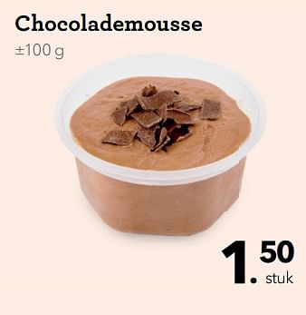 Promoties Chocolademousse - Huismerk - Buurtslagers - Geldig van 13/09/2019 tot 26/09/2019 bij Buurtslagers