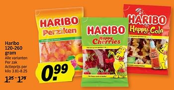 Promoties Haribo - Haribo - Geldig van 16/09/2019 tot 22/09/2019 bij Albert Heijn
