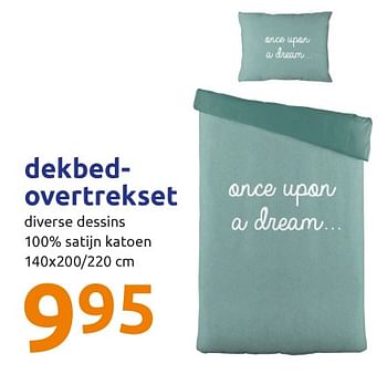 Promoties Dekbedovertrekset - Huismerk - Action - Geldig van 18/09/2019 tot 24/09/2019 bij Action
