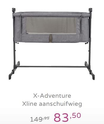 Promoties X-adventure xline aanschuifwieg - Xadventure - Geldig van 15/09/2019 tot 21/09/2019 bij Baby & Tiener Megastore