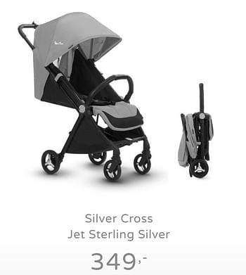 Promoties Silver cross jet sterling silver - Silver Cross - Geldig van 15/09/2019 tot 21/09/2019 bij Baby & Tiener Megastore